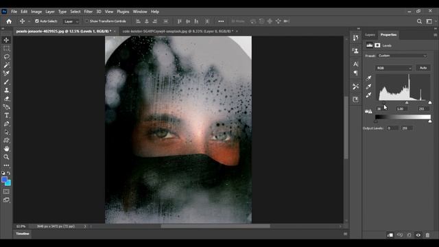 Create Glass Effect On Your Photos In Photoshop - Photo Manipulation