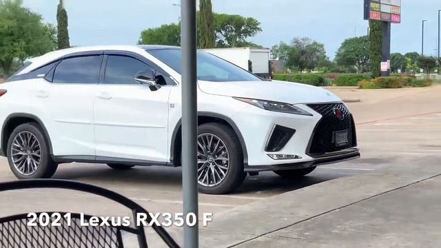 2021 Lexus RX350 F-sport VS LAMBOGHINI HURRICANE