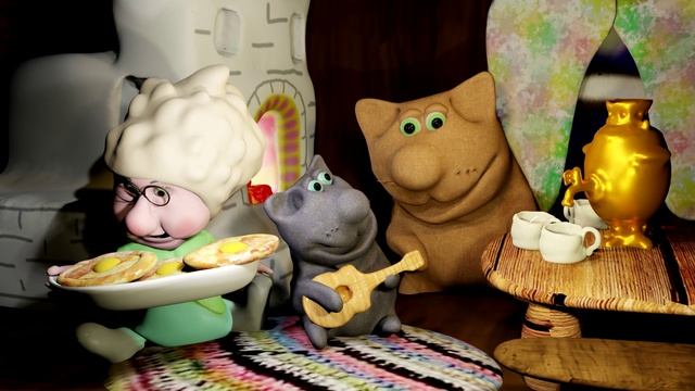 А мы делим с другом Хачапури