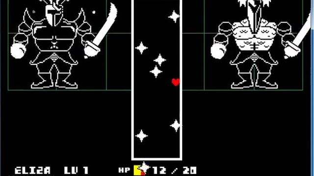 Undertale-Royal Guards Pacifist Fight смотреть онлайн