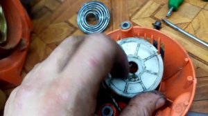 Husqvarna 128r ремонт стартера