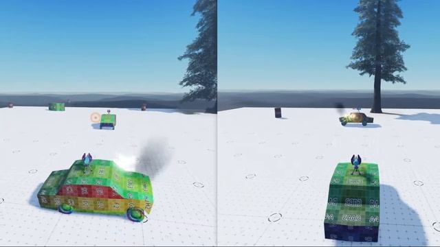 CarWar devlog#2 - Turret Control, Sounds and Explosions! смотреть онлайн