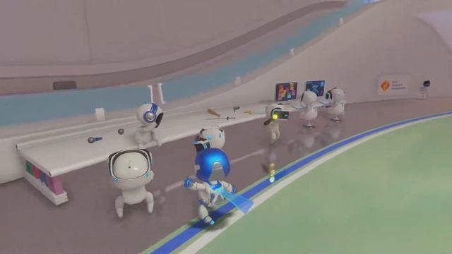 ASTRO's PLAYROOM PS5 все в лаборатории плейстейшен смотреть онлайн