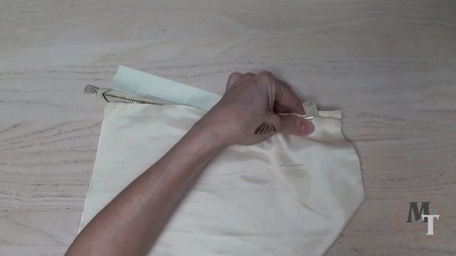 Вшить молнию в сумку АПСАЙКЛИНГ / Coudre Une Fermeture éclair Dans Un Sac UPCYCLING
