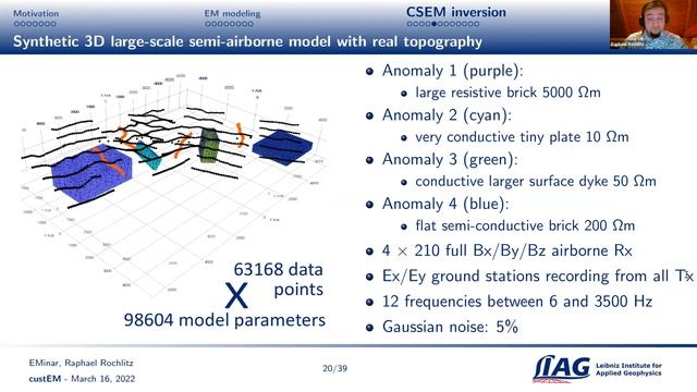 EMinar 2.21: Raphael Rochlitz - custEM: From open-source 3D EM modeling towards inversion смотреть онлайн