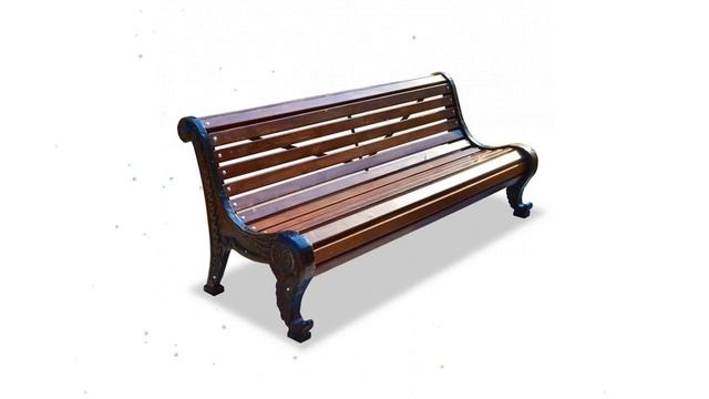 Скамейка парковая Родник, 2,0м (три опоры) обзор 8598 бренд производитель