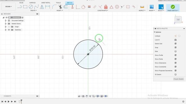 How to Sketch in Fusion 360 || Fusion 360 for Absolute beginners ||fusion 360 sketch tutorial Part смотреть онлайн