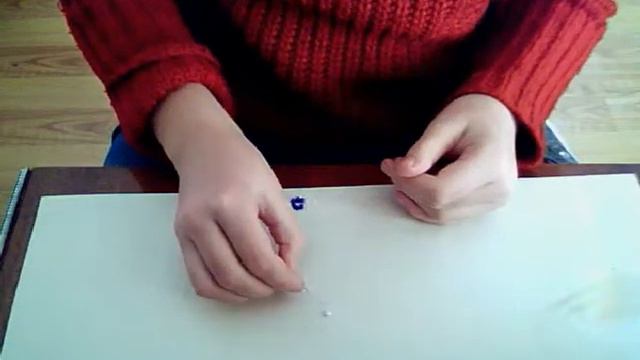 Квіти з бісеру "незабутки".МК для початківців.Урок №1 смотреть онлайн