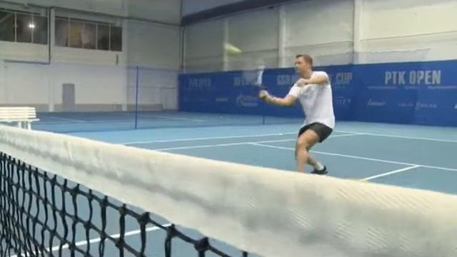 Мастер класс главного тренера Tennis Stars Екатерины Меньшиковой. смотреть онлайн