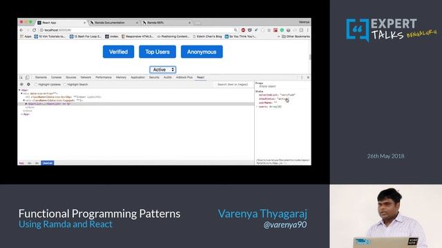Functional programming with React & Ramda JS смотреть онлайн