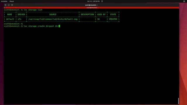 LXD Storage Pools смотреть онлайн
