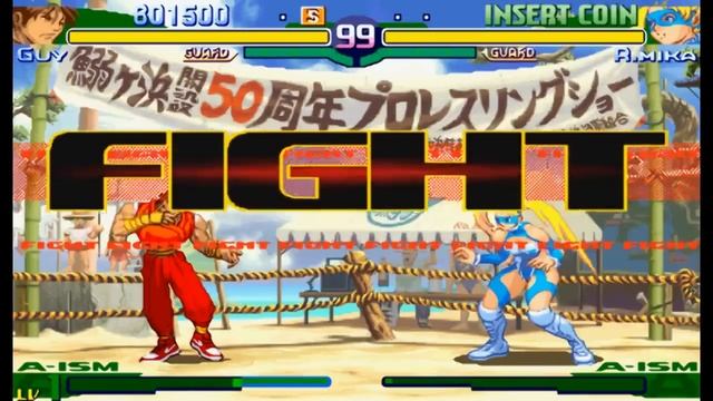 Street Fighter Alpha 3(Zero 3) Expert difficulty Guy 2:0 Playthrough смотреть онлайн