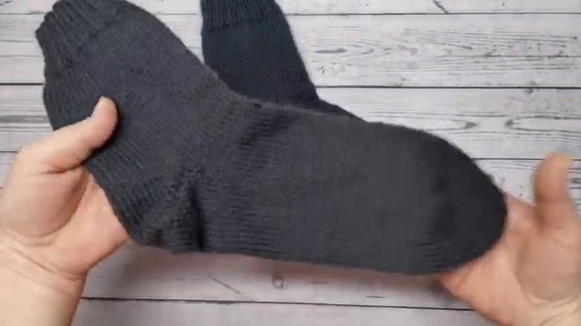 Вязаные Мужские Носки ?Видео Обзор смотреть онлайн