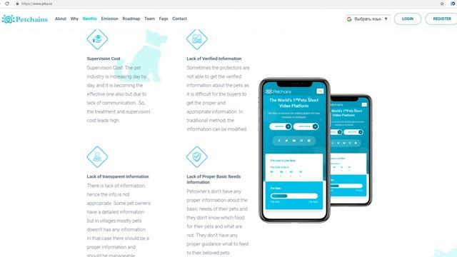 Обзор Проекта Petchains (PTCS) смотреть онлайн