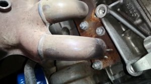 Лада Ларгус замена родного выпускного коллектора на коллектор без сажевого фильтра