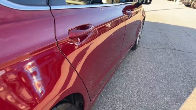 2017 Ford Fusion SE Sedan Red смотреть онлайн