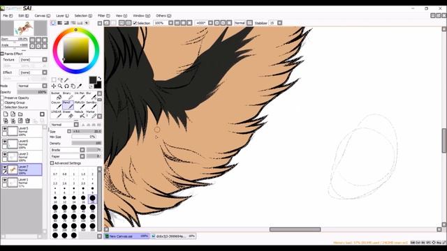 Paint Tool SAI - Deer Light смотреть онлайн