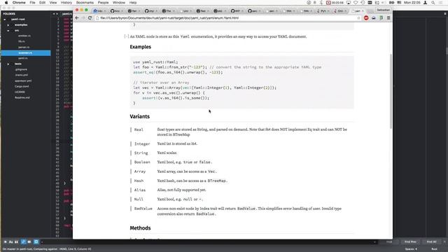 serde-yaml #34 [looking into yaml-rust] смотреть онлайн