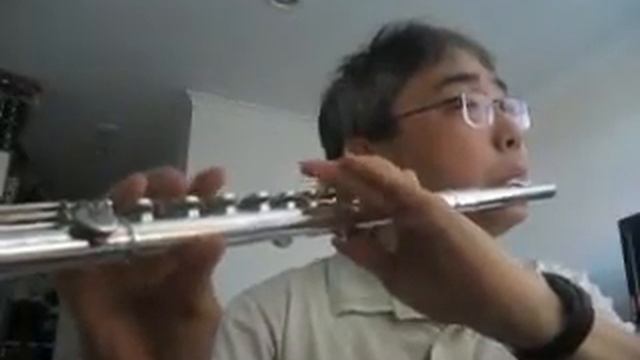 Handel Flute Sonata No. 5 in G Major Allegro - Flute by Won Shik Paik смотреть онлайн