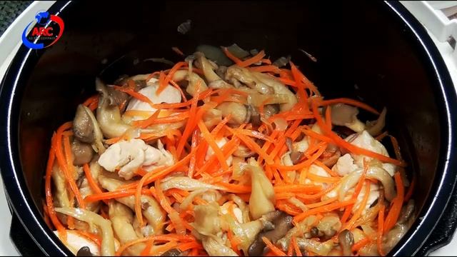 Грибной суп с курицей и фасолью в ARC–514D