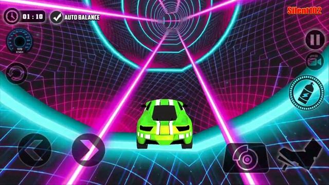 Impossible Stunt Car Tracks 3D - Green Sport Car Racing Driving Simulator #9 - Android Gameplay смотреть онлайн