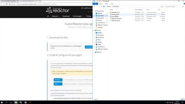 FusionReactor Java APM Manual Install for Tomcat on Windows Server 2016 смотреть онлайн