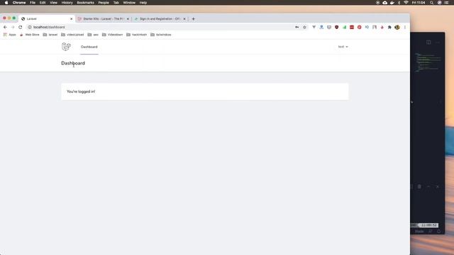 Laravel 8 Tutorial Part 7 - Install Breeze Package смотреть онлайн
