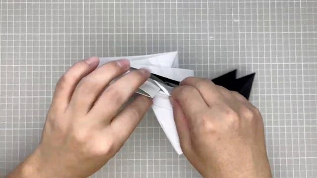 【Origami】How to fold a Morgan from a piece of paper FGO смотреть онлайн