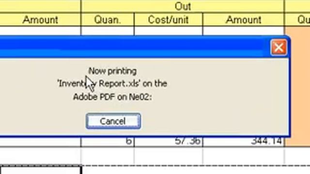 Microsoft Office Excel 2003 Print a workbook to a file смотреть онлайн