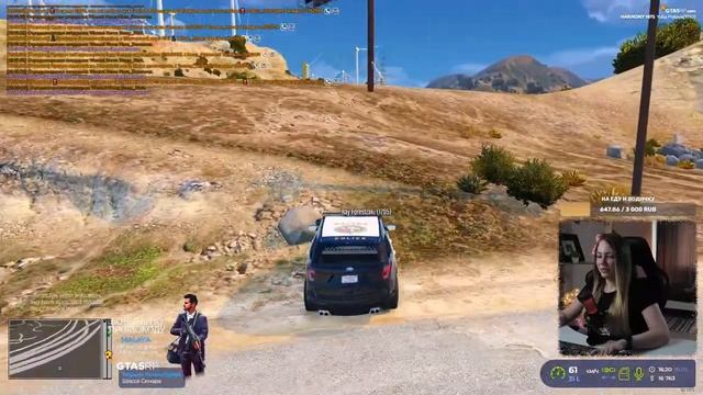 МАЛАЯ СНОВА ДУШНИЛА! - стрим gta 5 rp смотреть онлайн