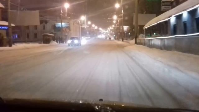 г.Пенза после снегопада 7.01.2017 смотреть онлайн