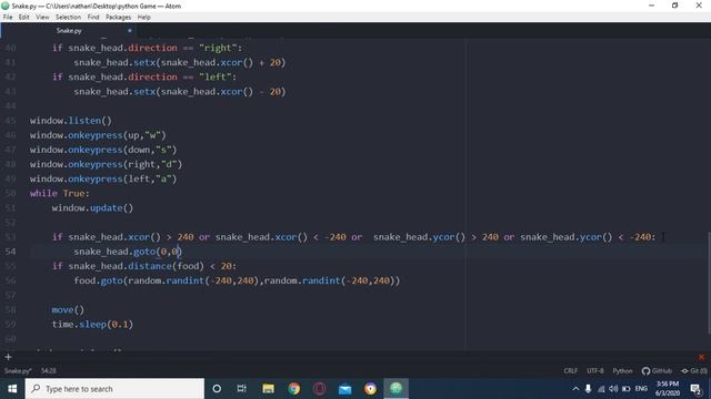 እንዴት በ30 ደቂቃ snake ጌም በፓይተን(python) እንሰራለን? смотреть онлайн