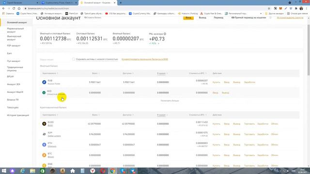 Как купить криптовалюту на бирже Binance за рубли. смотреть онлайн