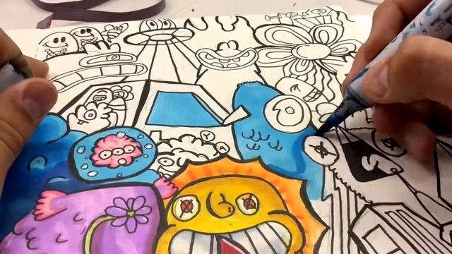 This is why you buy Copic Markers... смотреть онлайн