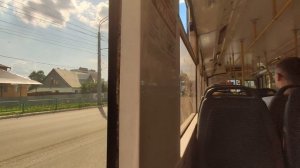 Саранск.Поездка на троллейбусе 5,Тролза-5275.05«Оптима»(23.06.2021)