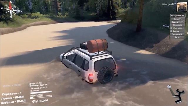 Spin Tires Chevrolet Niva смотреть онлайн