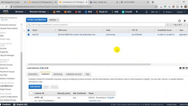 2. Create Application Load Balancer for Two Different Ports on Containers Demo Part-2 [English] смотреть онлайн