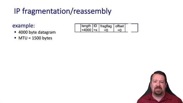 Packet Fragmentation & Reassembly - IP Network Layer | Computer Networks Ep. 4.3.2 | Kurose & Ross смотреть онлайн