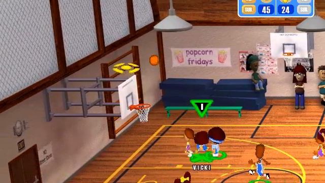 Backyard Basketball Gameplay 28 (Single Game 3) смотреть онлайн