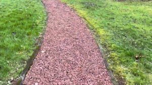 Как правильно делать насыпные дорожки?