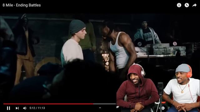 LOL THIS WAS LEGENDARY!!...8 Mile | Eminem's Final Rap Battles (Reaction) смотреть онлайн