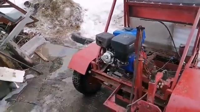 лифан 15.л.с, на мотоколяске. смотреть онлайн