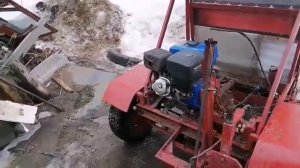 лифан 15.л.с, на мотоколяске.