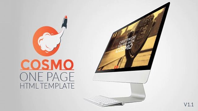 Cosmo - HTML5 One Page Template | Themeforest Website Templates and Themes смотреть онлайн