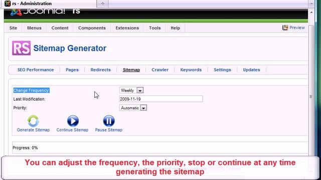 Generate sitemaps for Joomla! with RSSeo! смотреть онлайн