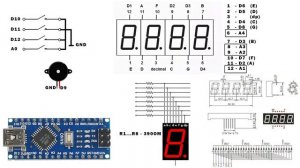 Таймер на ардуино со звуком и обратным отсчетом