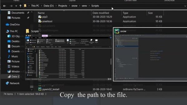 Convert Qt Designer ui file to Python file using  Pycharm External Tools