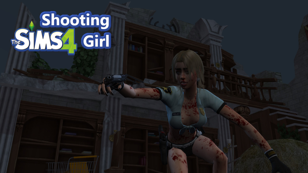 The Sims 4 Shooting Girl Animation - Free Download смотреть онлайн