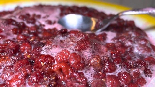 Ազնվամորու մուրաբա Ձմռան համար / Малиновое варенье на зиму / Raspberry jam for the winter смотреть онлайн