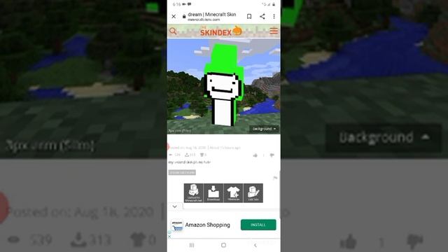 How to get dream skin in minecraft pe/win10/java смотреть онлайн